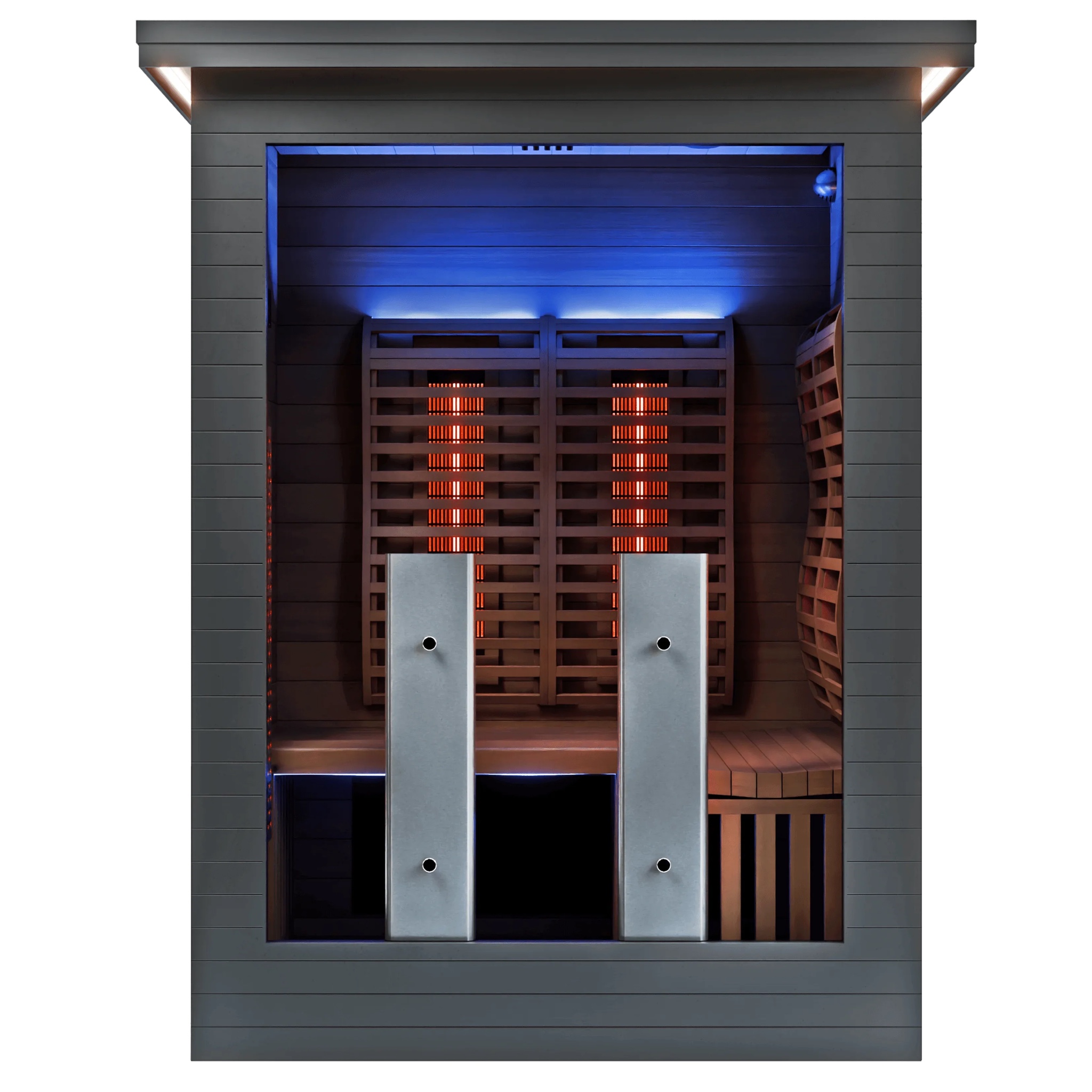 Sun Home Luminar Outdoor 2-Person Infrared Sauna