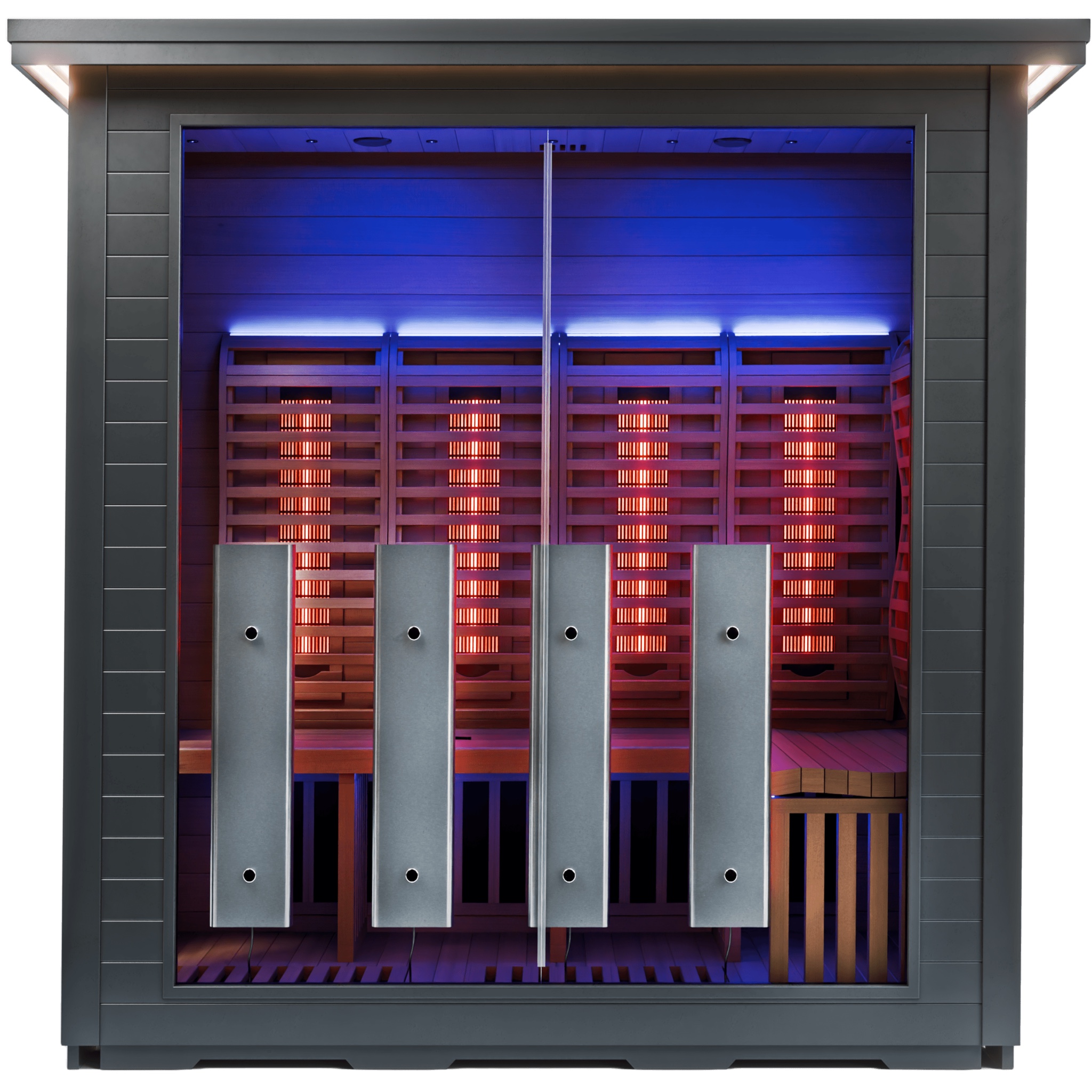 Sun Home Luminar Outdoor 5-Person Infrared Sauna